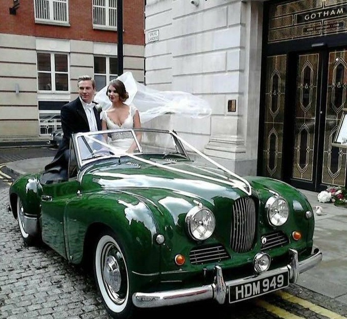 Jowett Jupiter wedding car